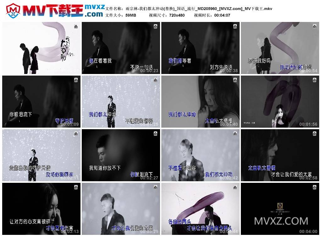 雨宗林-我们都太冲动(替换)_国语_流行_MD205960